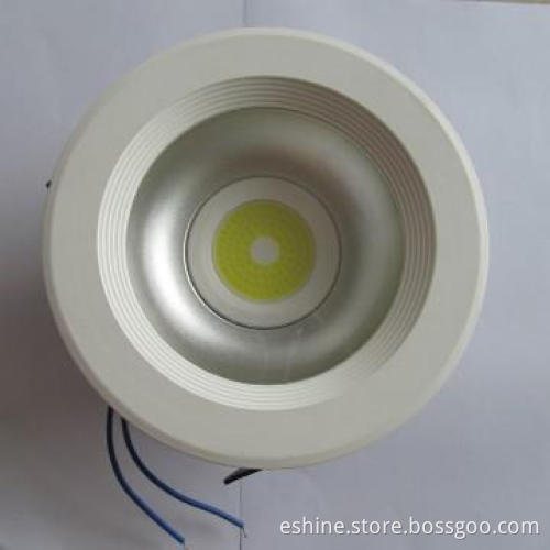 High-quality plastic recessed round Led downlight 30w